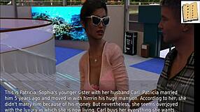 Blonde Wife And Stepmother Play Game With Big Tits