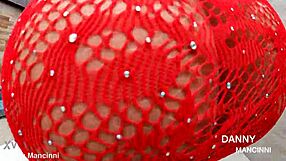 Girlfriend twerking big ass in dress without panties with friend!