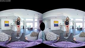 Blonde Prostitute Arya Fae Takes Anal In VR