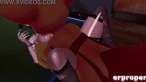 Vulpix and Trainer Engage in Special VRChat Training Session.