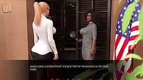 Jessica Oneil delivers hard news 17 with blonde erotic charm 😍