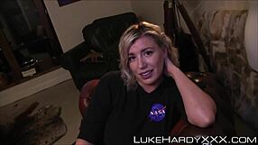 Stepsis with Big Booty Rammed Hard in POV