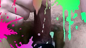 André's Huge Brazilian Masturbation Cumshots Compilation Close Up