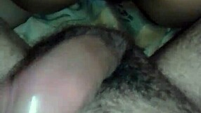 My greedy Peruvian girlfriend surprises me with her playful antics in bed!