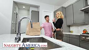 Blonde Milf Sarah Jessie From Naughty America Craving Cock Desperately.