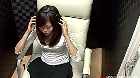 in this collection, nao nagase explores intense masturbation with vibrator and dildo