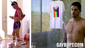 dylan hayes bends over for ty roderick's monster cock.