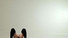 Wow, flexible curly-haired beauty Ursula Fe stuns!