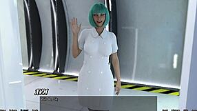 Stranded in space 6 - meeting huge robot boobs!