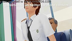 Dean's pet femboy slammed hard by school dean