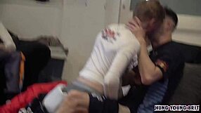 картинг-кунты гоняют с чав-ребятами в гейском большом члене без презерватива