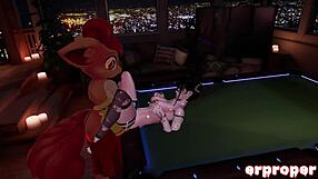 Vulpix and Trainer Engage in Special VRChat Training Session.