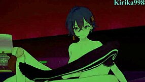 in the zenless zone zero hentai, jane doe and belle rin engage in intense sex scene