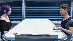 This emo girl in stranded in space is opening up so nicely.