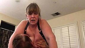 Granny Carmen Rides You POV With Missionary Fucking Action