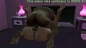 Putinha Dando Gostoso In TheSims4, Handling Monster Cock In Wild Hentai Action?