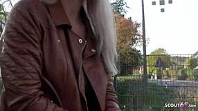 german scout - fit blonde vivi vallentine pickup for casting fuck