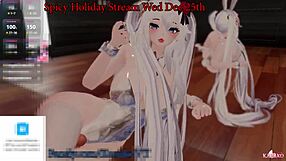 Kanako en traje bunny picante suplica vibrador y follada