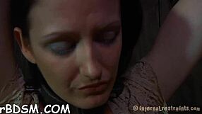 Hardcore video scene with intense action