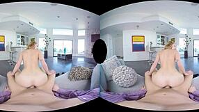 Blonde Prostitute Arya Fae Takes Anal In VR