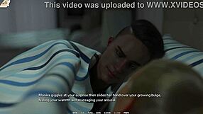 taboo university 61 - busty blonde college girl with gay friend