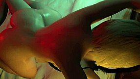 blondes use strap on dildo in bed