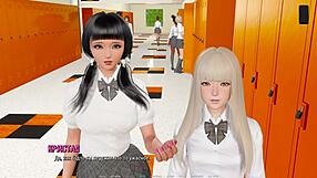 complete gameplay of ripples part 9 with cute teen 18+