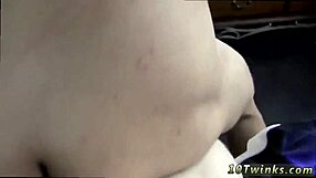 twink boy gets bareback action in bar pov scene