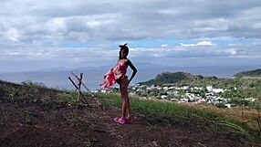 weekend in nature with roleplay sex, blowjob on old hairy monster cock perv, tight shaved pussy