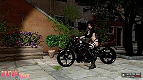 Big Titted Brunette Futa Spies And Fucks Blonde Hard