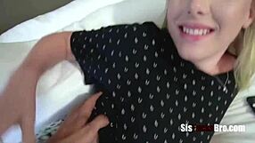 Helping blonde teen 18+ Dixie Lynn feel better with close comfort