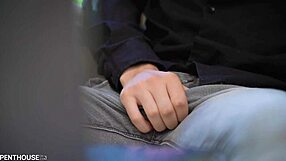 PenthouseGold - Brunette Sarah Cute Rides Cock Reverse Cowgirl