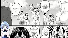 hey, wanna see beach vacation turn into wild casual sex in anime?