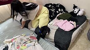 Petite Colombian Couple's Emotional Gay Business Trip With Deepthroat And Doggystyle