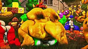 Compilado de animações do Moonwulf sparks wild cartoon orgy vibes