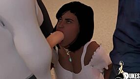 2d and 3d milf explores adventures