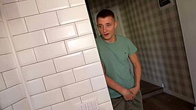 Stepmom and babysitter in family home scenes