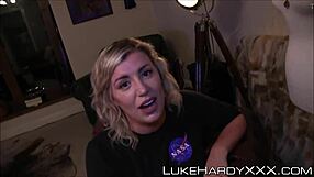 Stepsis with Big Booty Rammed Hard in POV