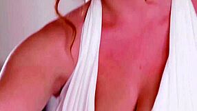 Brazzers Exxtra - Dirty Bride Lennox Luxe and Chad White in Wild 3some Action