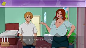 A walkthrough of a house with mature women, no sex scenes