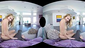 Blonde Prostitute Arya Fae Takes Anal In VR