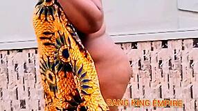 ББВ јаше курац жестоко у врту током Дана захвалности!