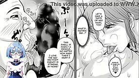 in this 3d anime game, the female character with big tits enters heat, attracting dates with her thick scent