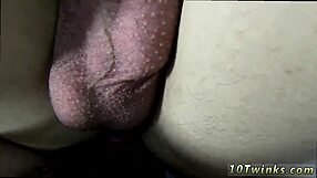 twink boy gets bareback action in bar pov scene