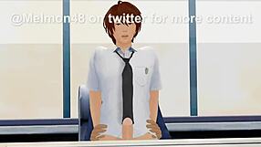 Dean's pet femboy slammed hard by school dean