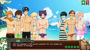 Intense Beach Episode: Young Asian Gay Uncensored Hentai Action