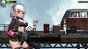 Hentai Girl Takes Monster Cock In Her Big Ass And Cums