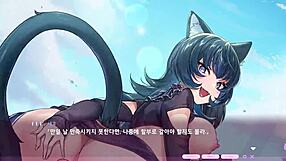 Kaiju princess neko in anime adventure
