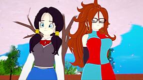 Android 18 and Android 21 Feel Intense Horniness in Dragon Ball Zex 2 Trailer