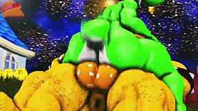 Moonwulf动画合集点燃狂野卡通群交氛围